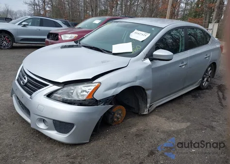 2013 Nissan Sentra Sr from USA, damaged, VIN 3N1AB7AP3DL693953